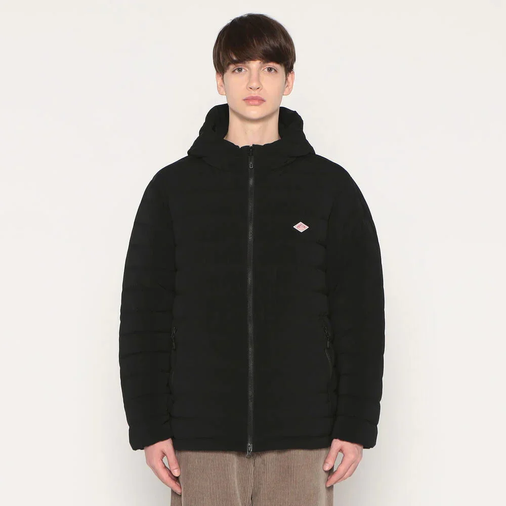 

BEAMS 25aw Nylon Windproof Waterproof Ultra Light Warm White Duck Down Hooded Down Jacket