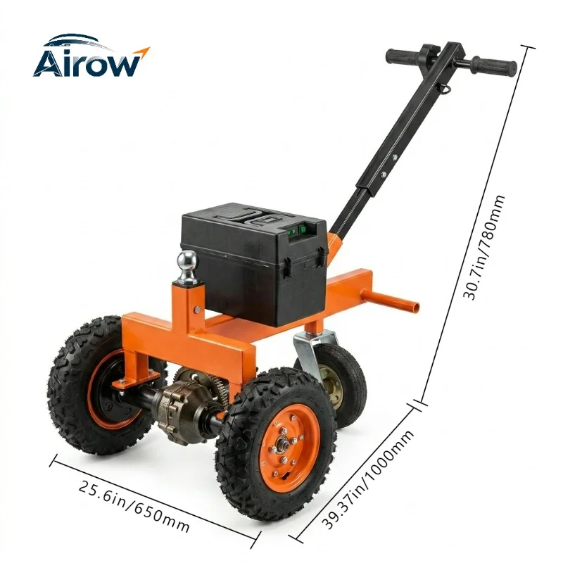 Power Caravan Mover, 1300KG 2800LBS Electric Trailer Hitch, 500W Motorized Tug for Boat, Adjustable Ball Tool for Camping