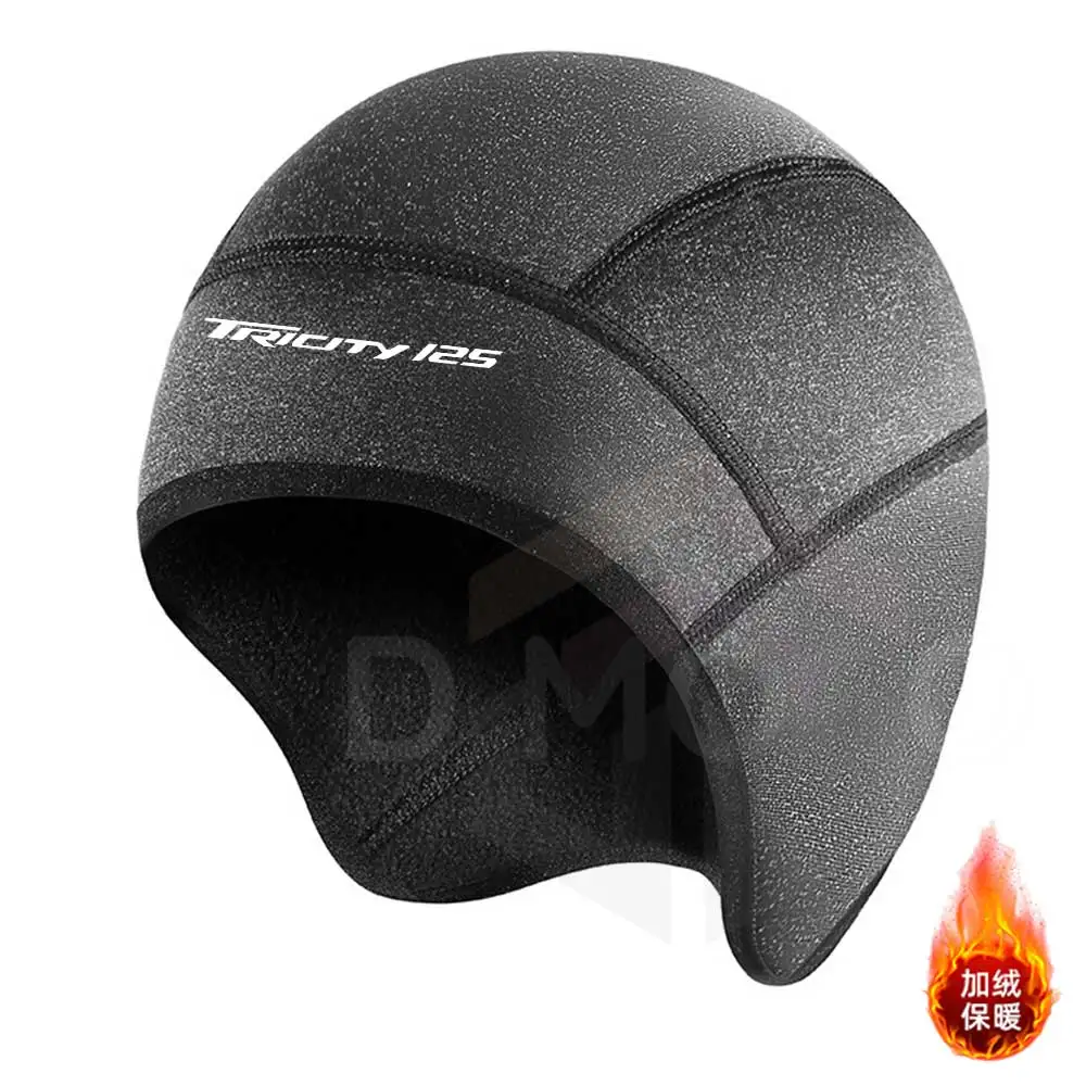 Caps Warm Outdoor Skiing Bike Riding Caps Helmet Liner Sweat Wicking Cap Running Hats for Men Accessories For yamaha TRICITY125