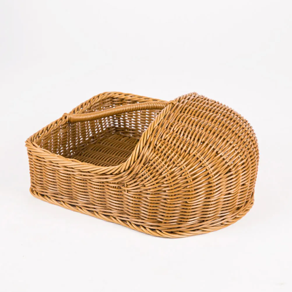 

Premium PP Material Slippers Storage Basket 370x270x120mm Shoe Holder Hotel Home Organizer Multi-function Container