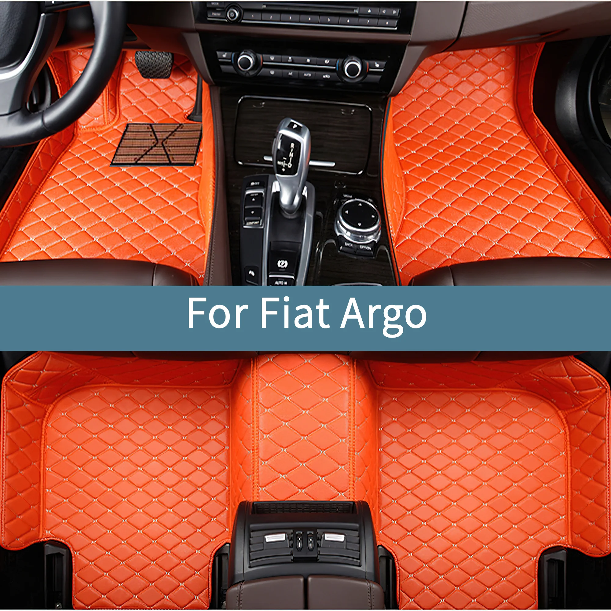 

Автомобильные коврики для Fiat Argo 2017 2018 2019 2020 2021 2022, водонепроницаемый полный комплект ковриков для автомобилей, аксессуары
