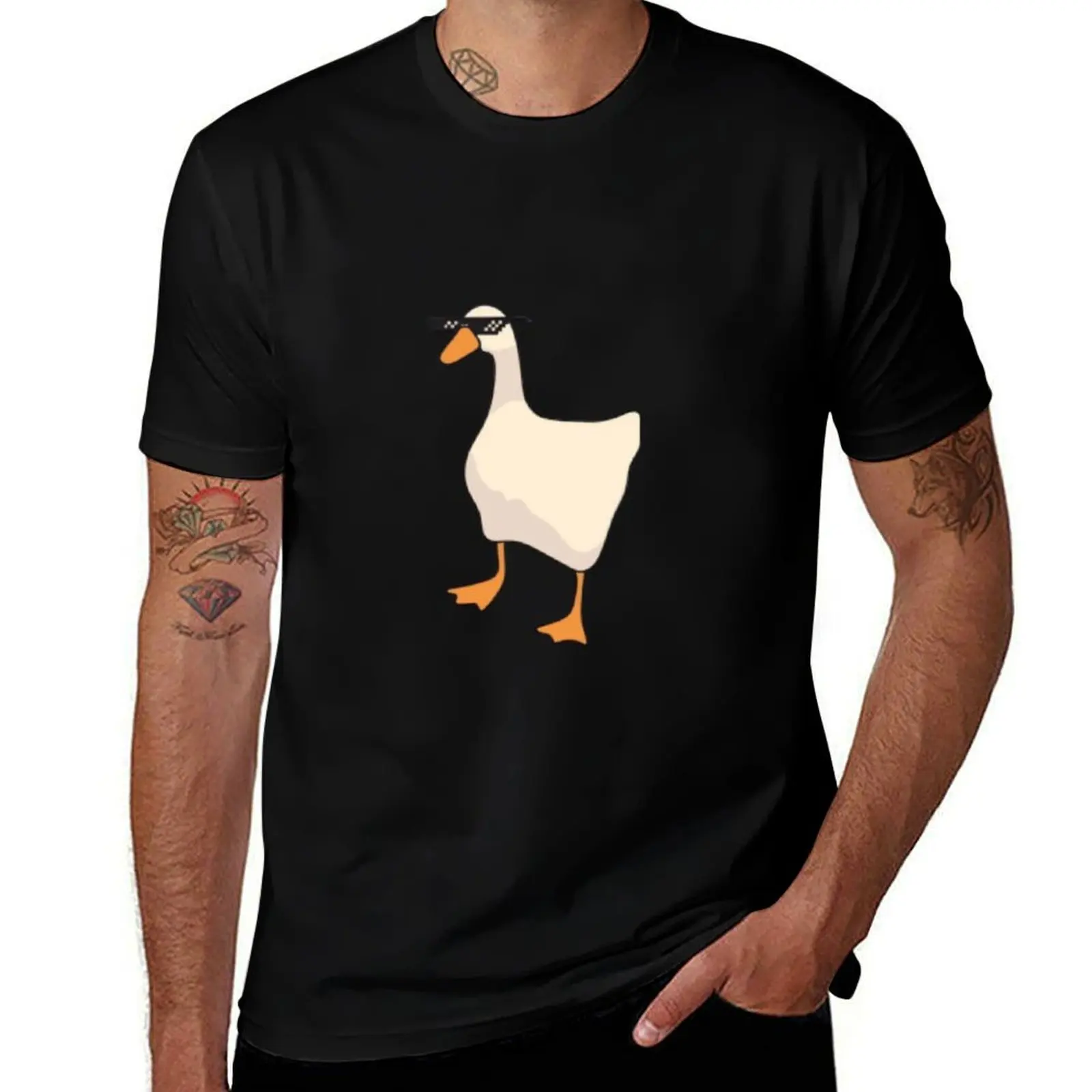 Dont Duck With Me T-Shirt Casual All Match Tee Shirt for Men
