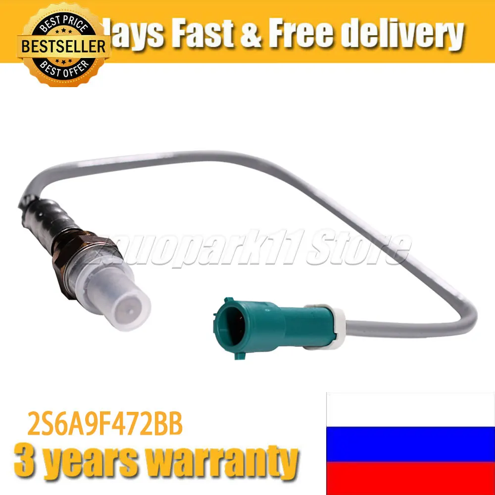 FOR FORD FIESTA MK4 MK5 MK6 FUSION FOCUS MK1 1.25 i 1.3 1.4 1.6  2S6A9F472BB LAMBDA OXYGEN SENSOR