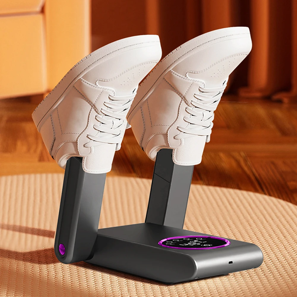 

Foldable Shoe Dryer Shoe Deodorizer Dryer Timing Folding Shoe Dryer Heater Electric Shoe Drying Machine for Boots Sneakers