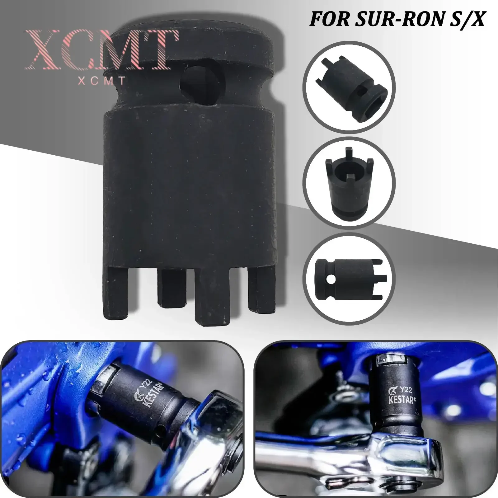 

Motorcycle Repair Tool Four Jaw Socket To Remove The Rear Rocker Fork Shaft For Sur-Ron Surron Light Bee S X Off-Road