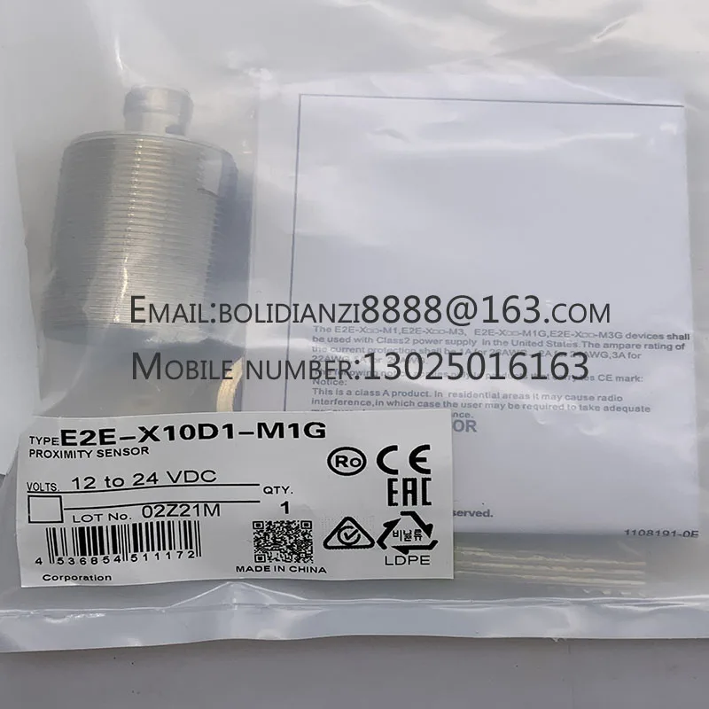 New proximity switch sensor E2E-X10ME1-M1 E2E-X10ME1-M1-Z E2E-X10D1-M1G In stock