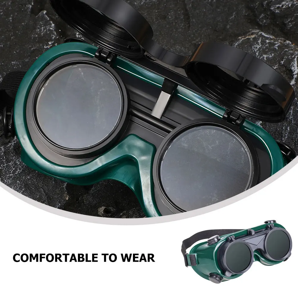 4 Pcs Glasses Welding Goggles Welder Protective Eyewear Major Electric Dark