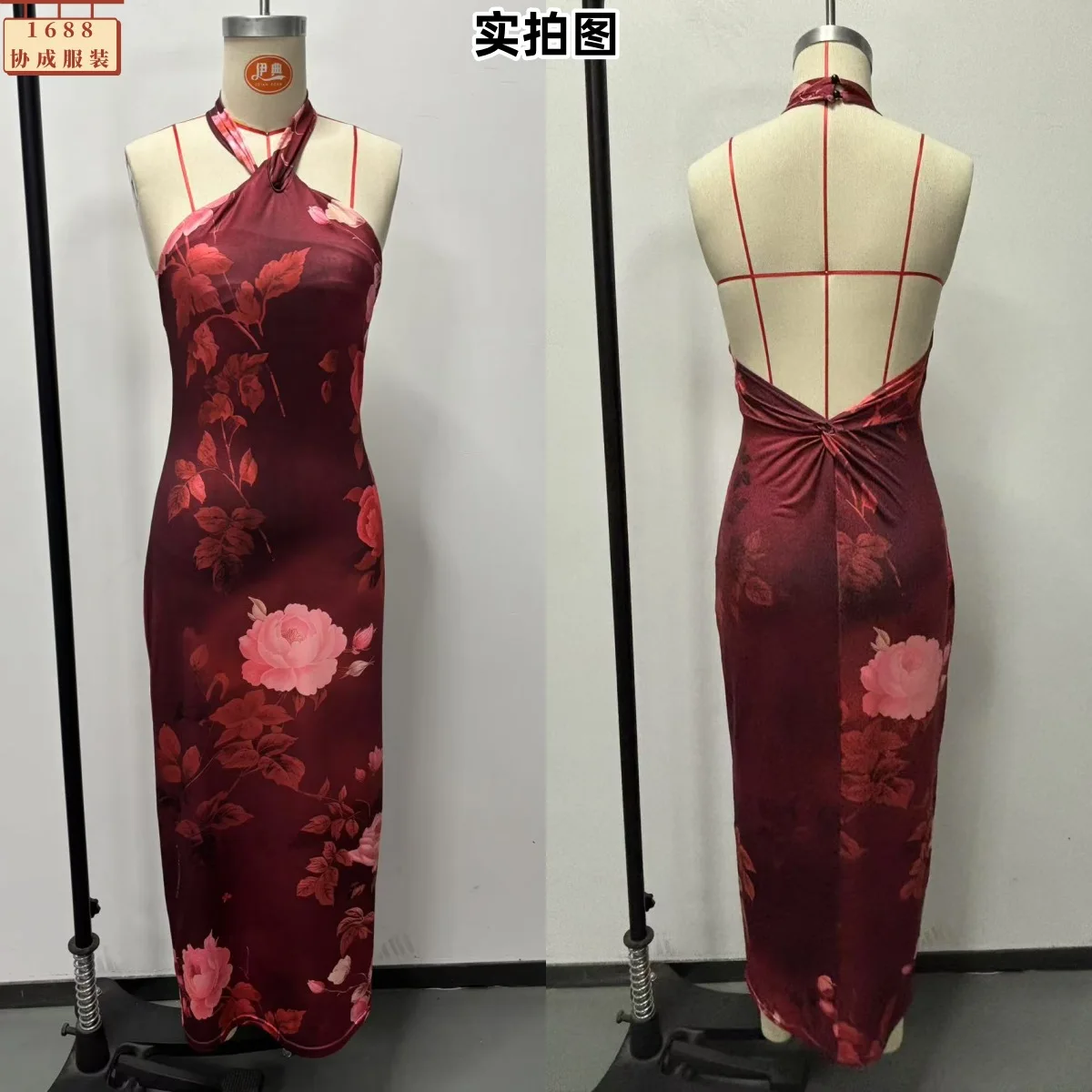 Três irmãs moda nova sexy férias à beira-mar vestido de verão mulher 2025 elegante baile de formatura impressão sem costas sem mangas cintura vestido fino