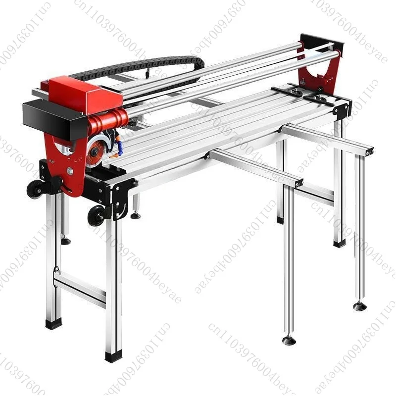 Multi-function automatic desktop tile cutting machine manual push knife water jet 45 degree chamfering