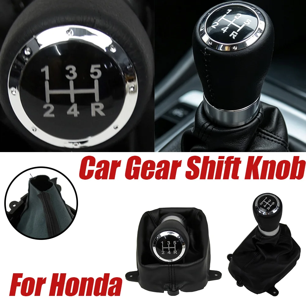 For Honda Accord VIII 8 MK8 2008-2014 5/6 Speed Car Gear Shift Knob Lever Stick