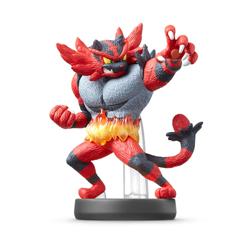 ARTSWIFT Amiibo - Serie Super Smash Bros. per Incineroar Regione NFC originale Versione asiatica gratuita Nuovo di zecca