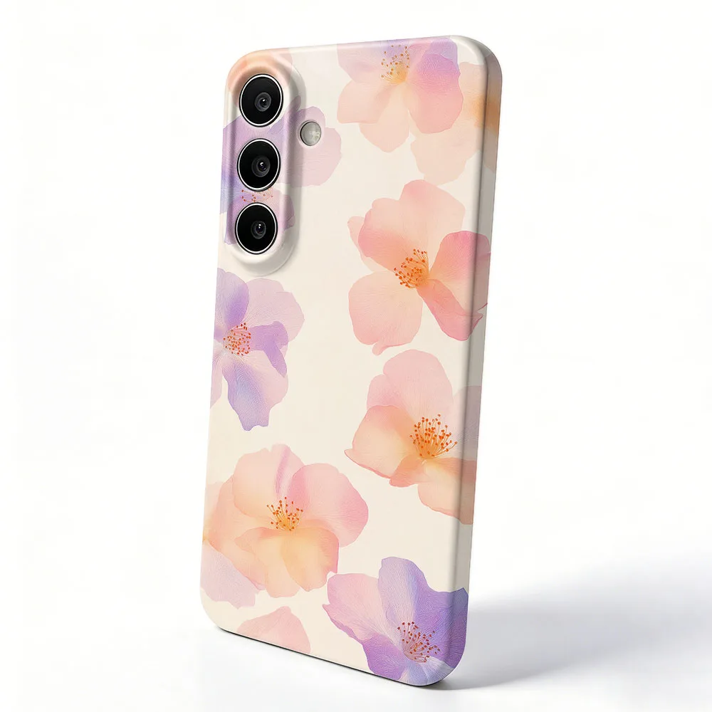 Phone Case For Samsung S26 S25 S24 S23 S22 Plus S21 Ultra Edge S23 S24 S25 FE Fresh Spring Floral Hard PC Shockproof Back Cover - view 6