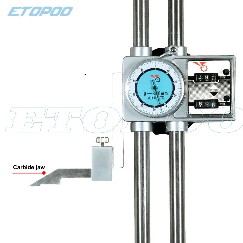 High Quality Double Column Digital Height Gauge 0-300mm 0.01mmTable Height Ruler High Precision Double Column Table Height Ruler