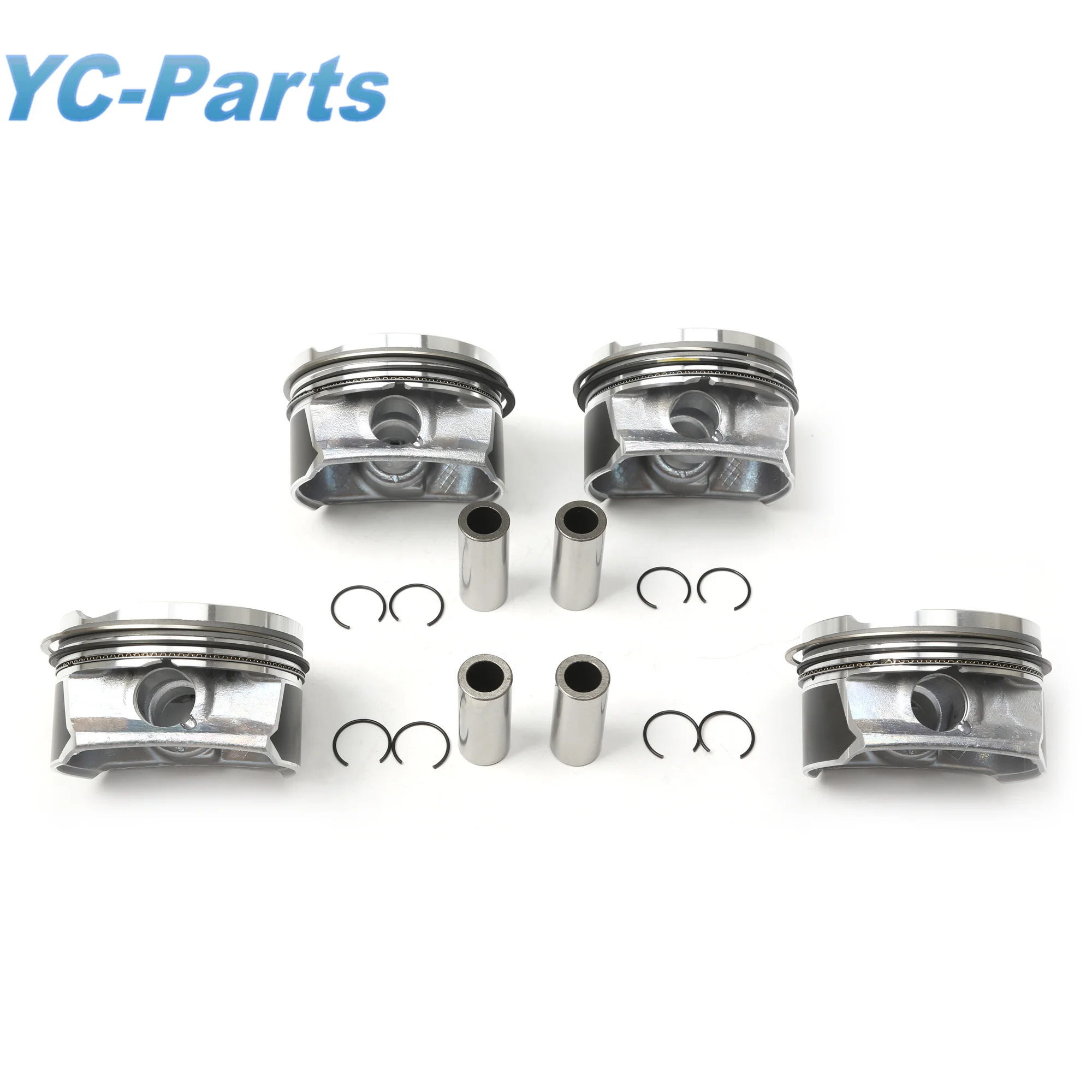 11257567926 Oversize +0.25mm 4x Pistons & Rings Set 77.25mm for BMW MINI R55 R56 R57 Cooper Paceman Citroen Peugeot 11257576975