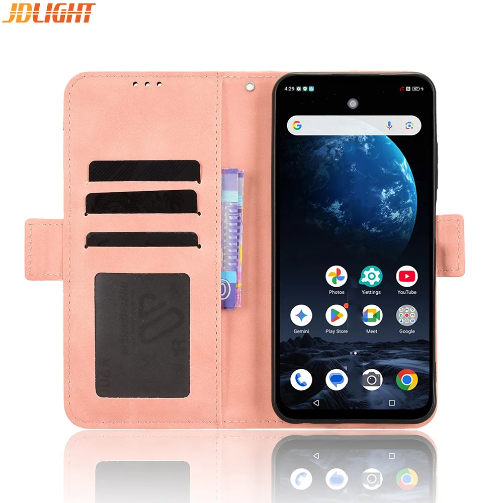 

Leather Wallet Case for ZTE Nubia P9 Pro/Optus X Pro 2 5G, Magnetic Book Flip Cover, Card Photo Holder, Luxury Phone Cases