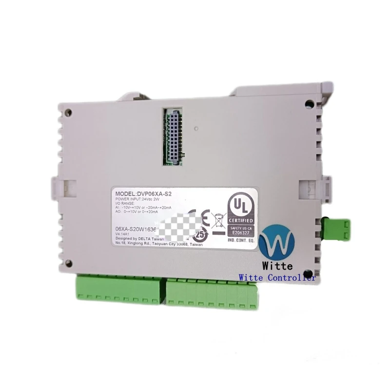 Controlador programable Delta, módulo analógico PLC, DVP06XA-S2, DVP04DA-S2, DVP02DA-S