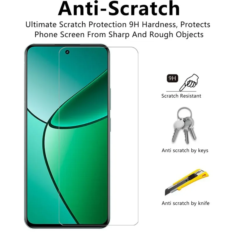 واقي شاشة من الزجاج المقسى لهاتف Realme 12 plus على Realme12 12plus Realme12plus plu فيلم الهاتف glas Realmi relme