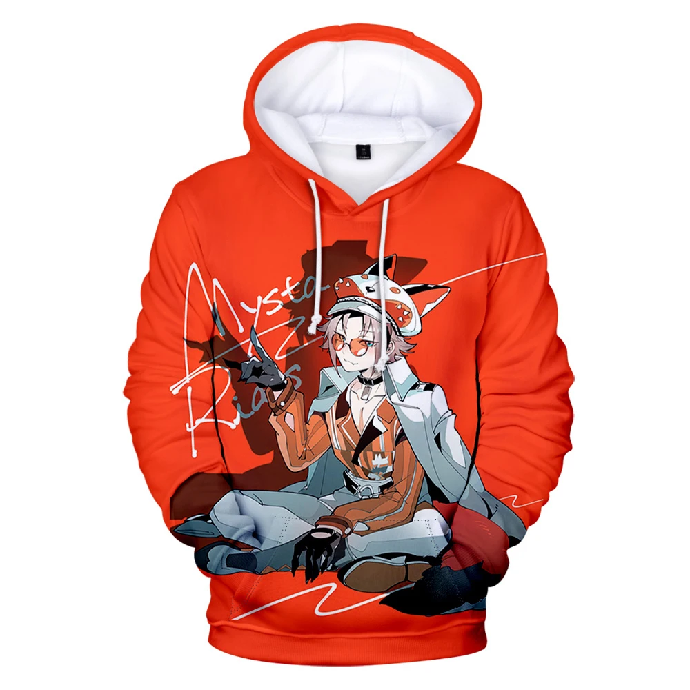 

Hololive VTuber Mysta Rias Hoodie Unisex Long Sleeve Woman Man Sweatshirt Harajuku Streetwear 2022 Casual Style 3D Clothes