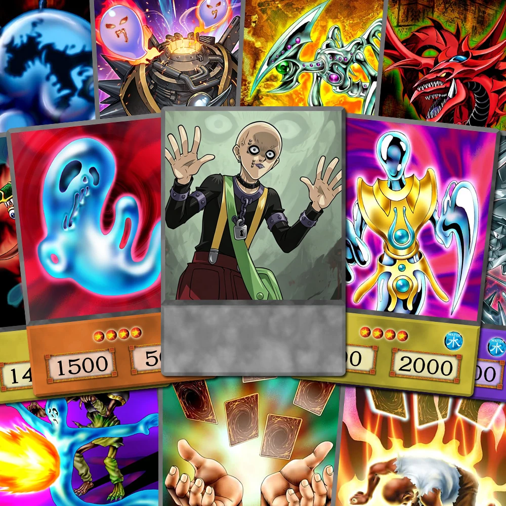 

50pcs/set YGO-DM Strings Slime Deck Orica Anime Style Game Collection Paper Cards