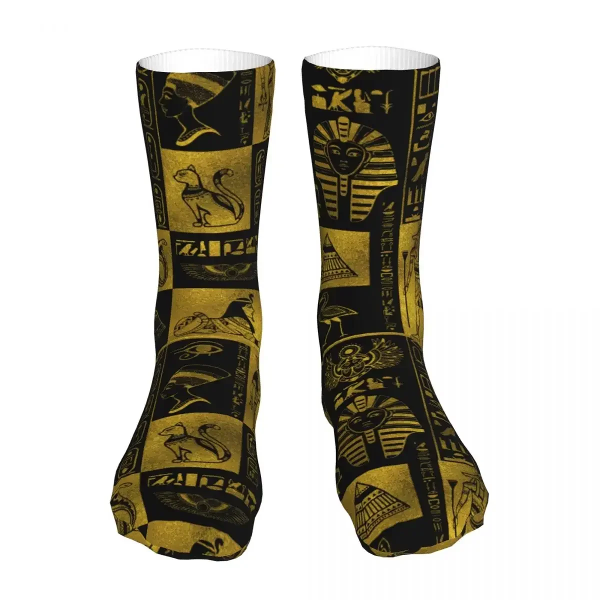 Fashion Socks Male Mens Women Novelty Egyptian Egypt Pharaoh Ethnic Ancient  Graphic  Spring Summer Autumn Winter