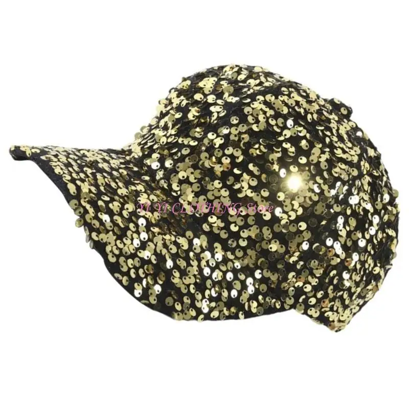 N5KF Farngling Rhinestones Hat Baseball Hat Women Sun Hat Hat Frasnable Outdoor Hat