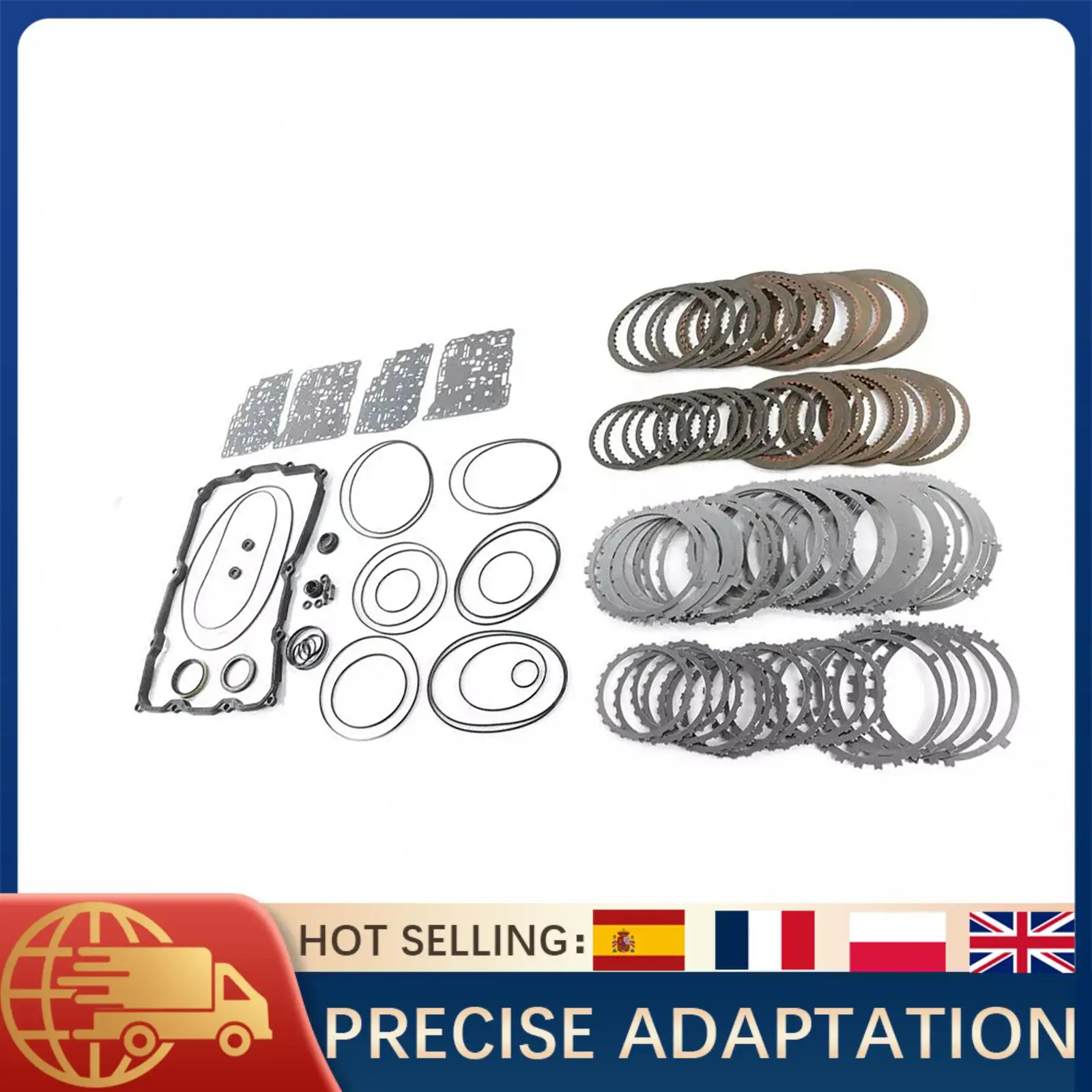 

1 комплект, комплект для ремонта головного ремонта коробки передач, фрикционная сталь для Toyota Sequoia 2008-2011 Tundra 2007-2011 AB60E AB60F