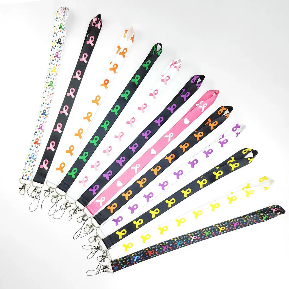 10 قطع المشجعين جلب الهاتف الحبل طويل الصدر بطاقة الكاميرا الحبل المفاتيح الحبل حار بيع نموذج جديد