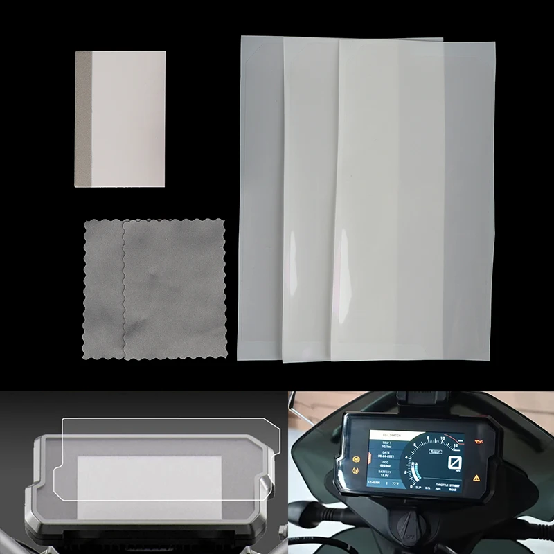 

Motorcycle Cluster Scratch Screen Protection Film Screen Protector For KTM DUKE390 790 Adventure