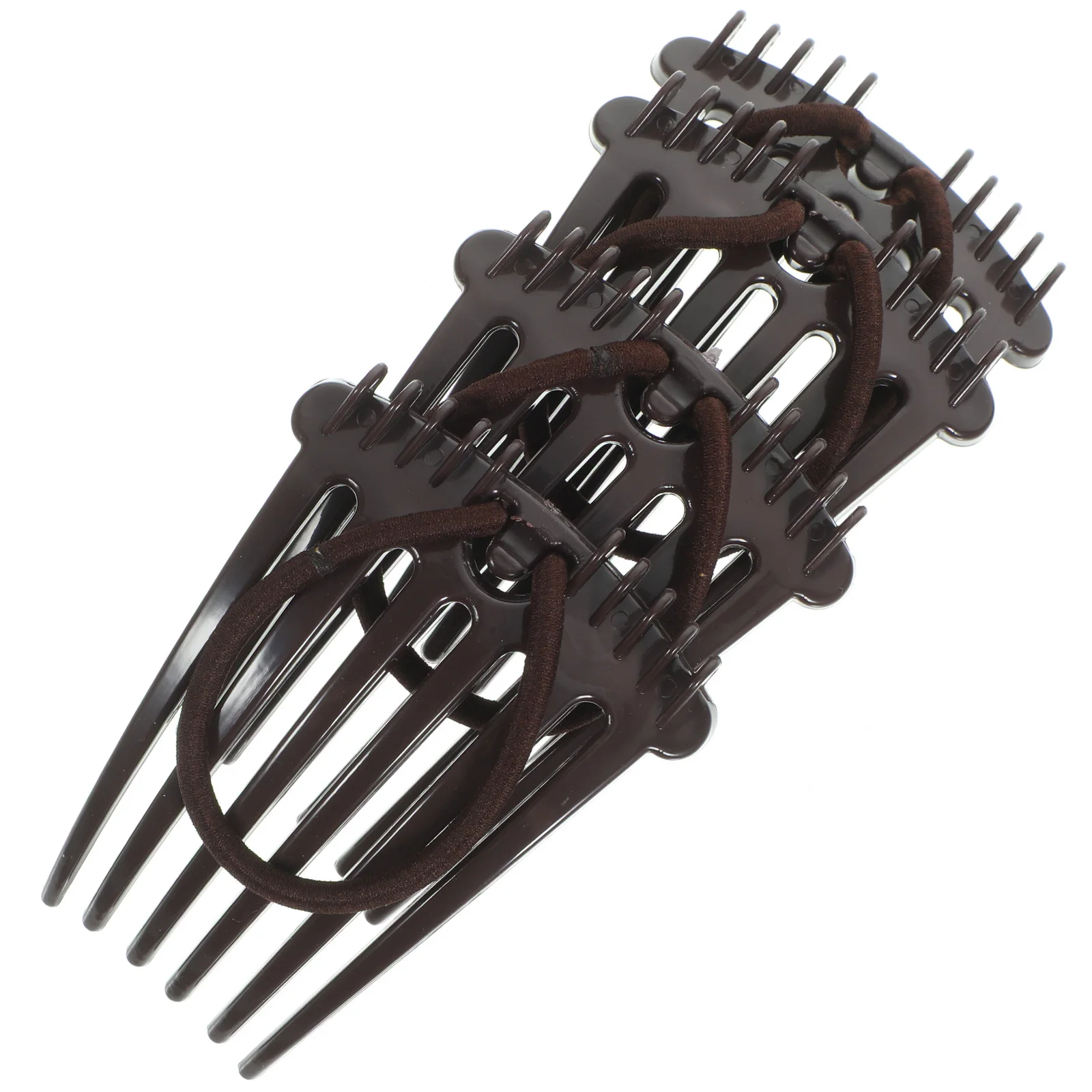 

4Pcs Chascomb Classic Hair Side Combs Wedding Bride Hair Accessories Lightweight Ponytail Holder Ponytail Holder