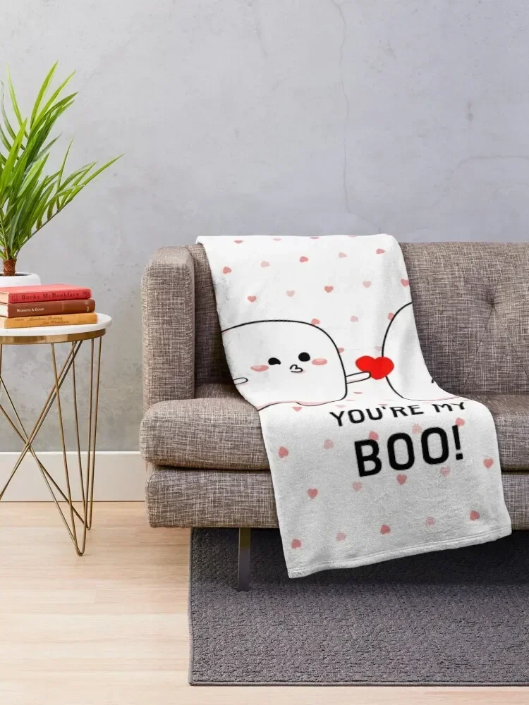 You're My Boo Throw Blanket Decorative Beds Blankets For Bed Blankets