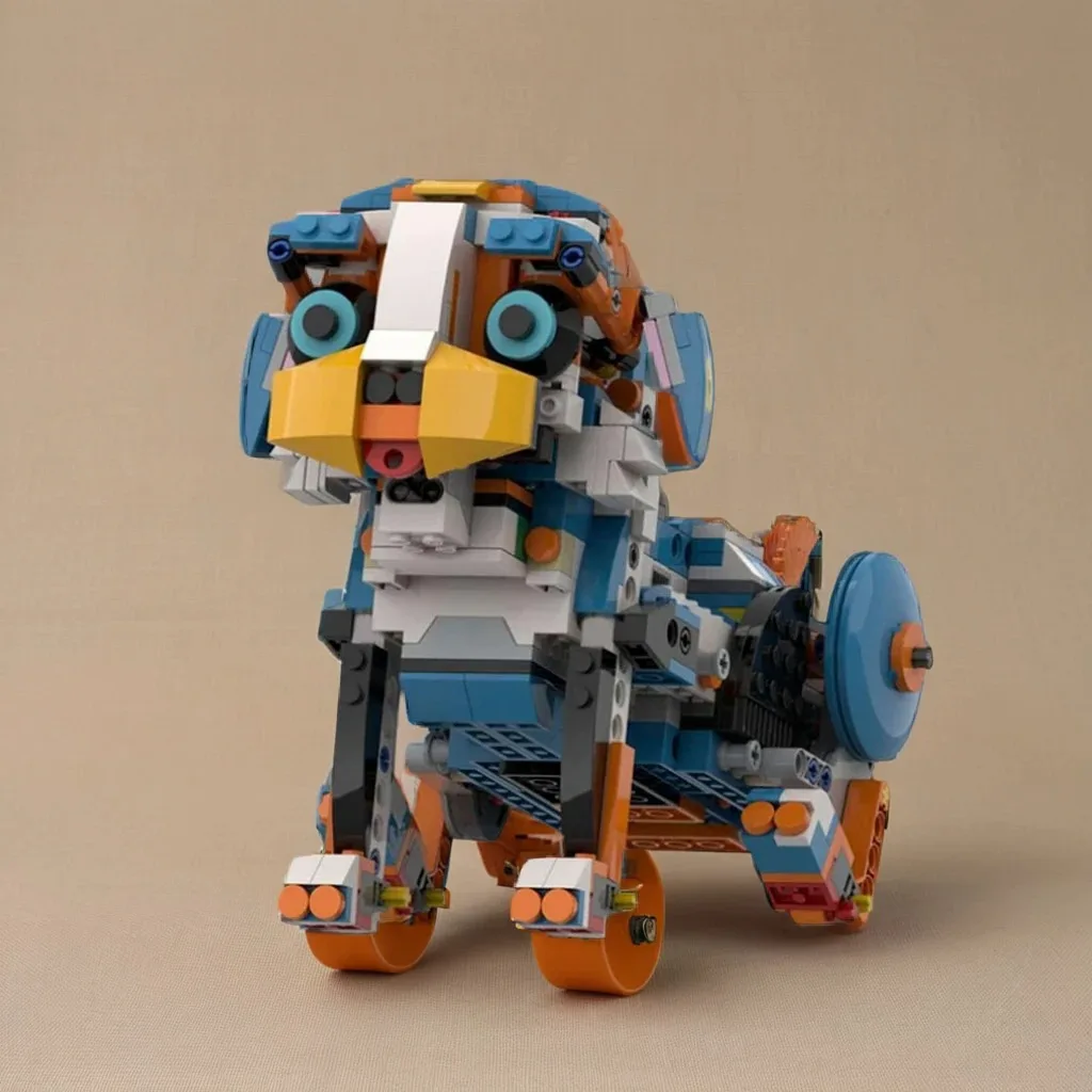 

996PCS MOC Boost Puppyes Interactive Robot Pet DIY Model Building Blocks Birthday Gift