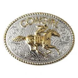 Gouden Paard Gesp Cowgirl Up