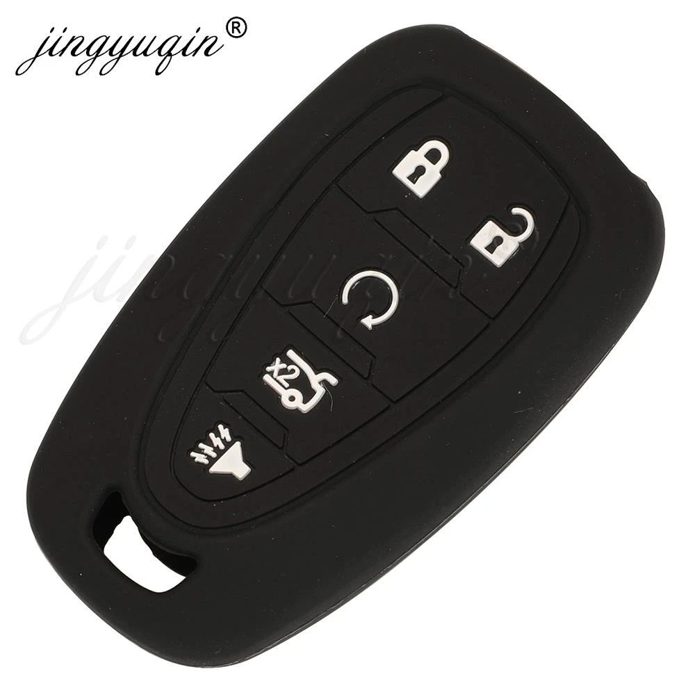 jingyuqin 5BTN Car Key Cover Case For Chevrolet Camaro Cruze Malibu Sonic Volt Tracker Spark Trax Equinox Onix Blazer Traverse