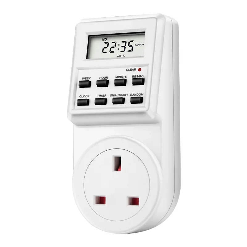 Small screen switch socket conditioner kitchen timer