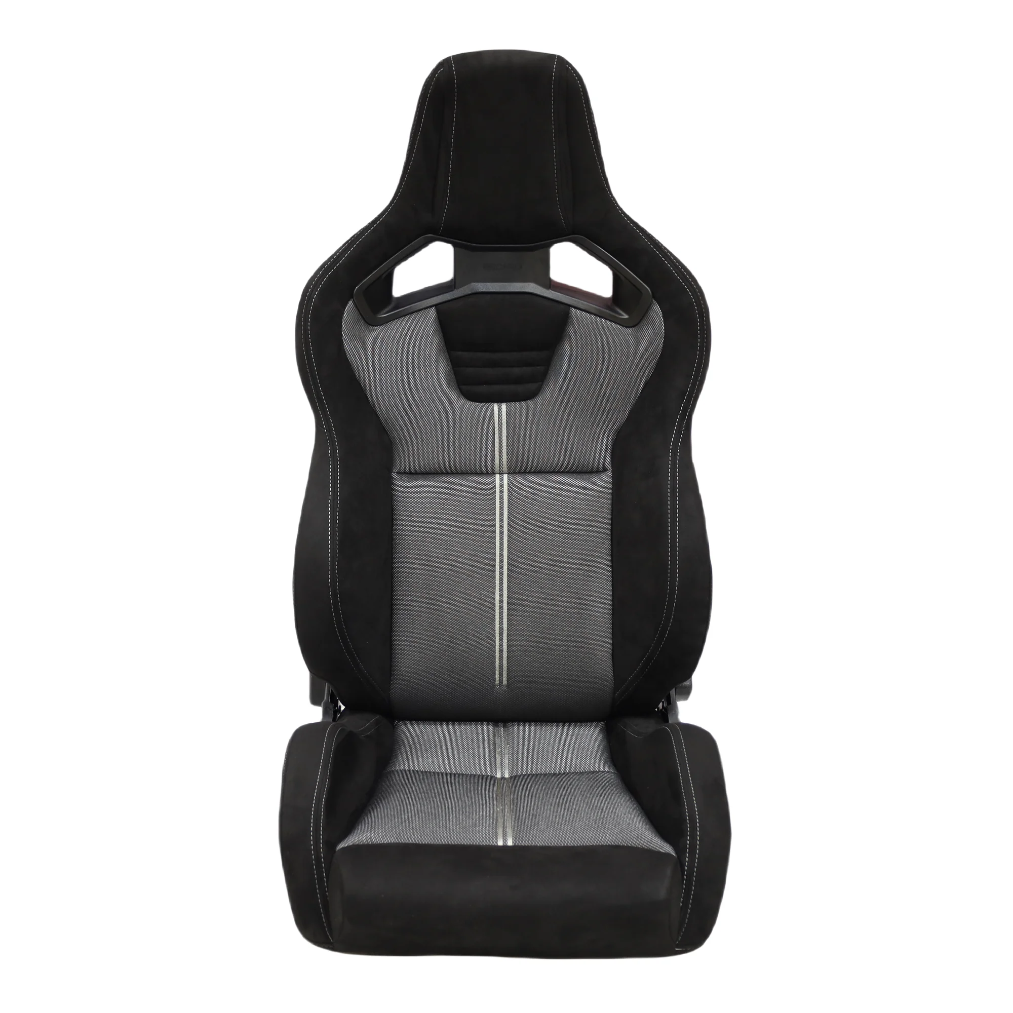 

Спортивное сиденье JBR1039RTF JIABEIR Universal Auto Parts черного и синего цвета из ПВХ для автомобилей Vito с двойными направляющими.