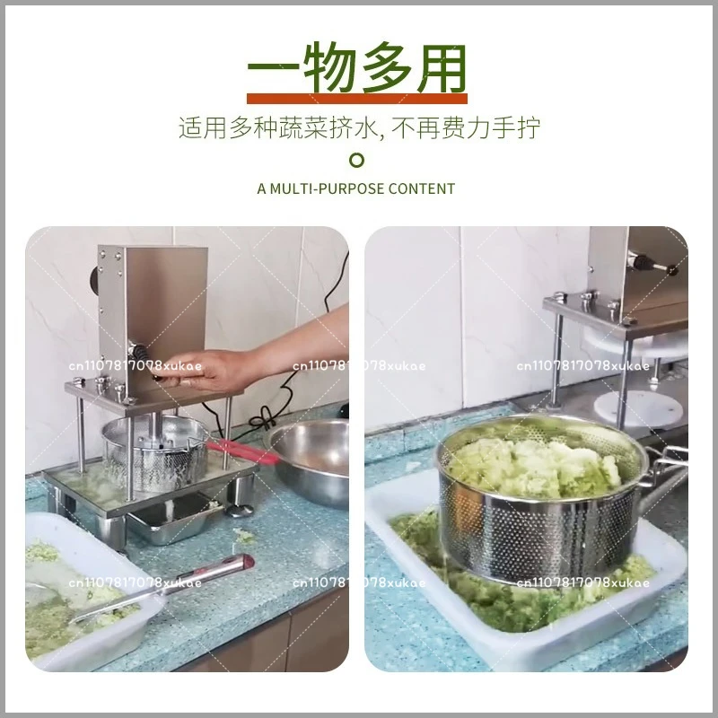 

110/220V Deoiler Squeezer Commercial Juice Press Stainless Steel Electric Grape Honey Juicer Vegetable Dehydration Machine