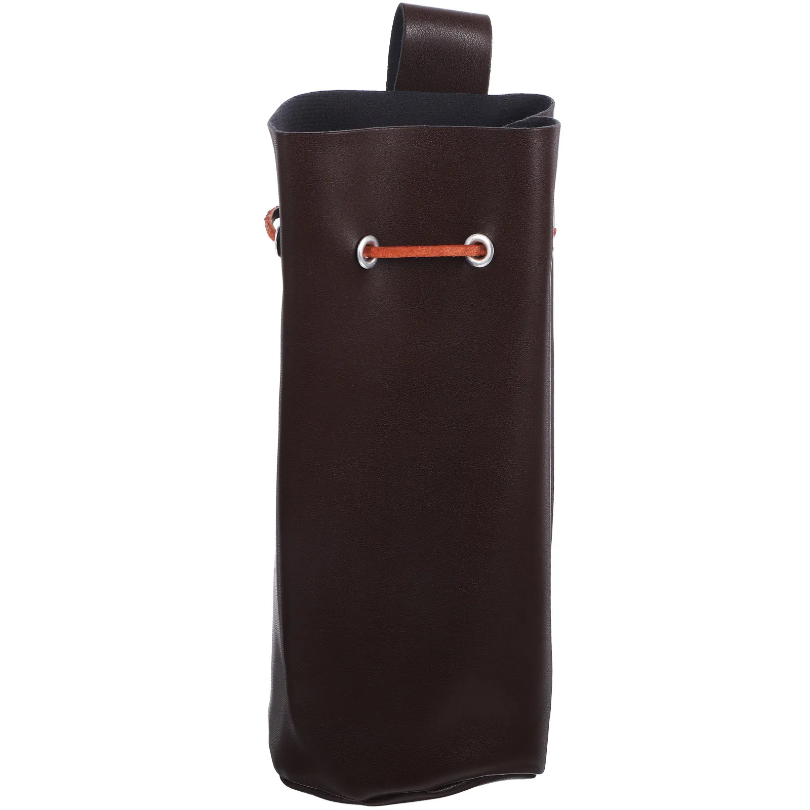 

Medieval Cosplay Waist Pack PU Drawstring Pouch Bag for Stage Plays Masquerade Parties Renaissance Festivals Vintage