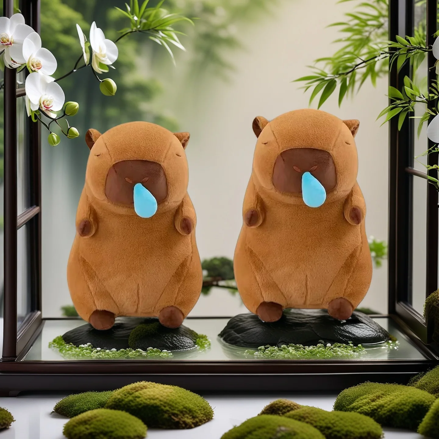 

4 шт., большой сопл, пузырь, Kapibala, стрейч-снут, капибара, кукла-капибара, милая кукла, плюшевая кукла, игрушка, тряпичная кукла, подарок на день рождения