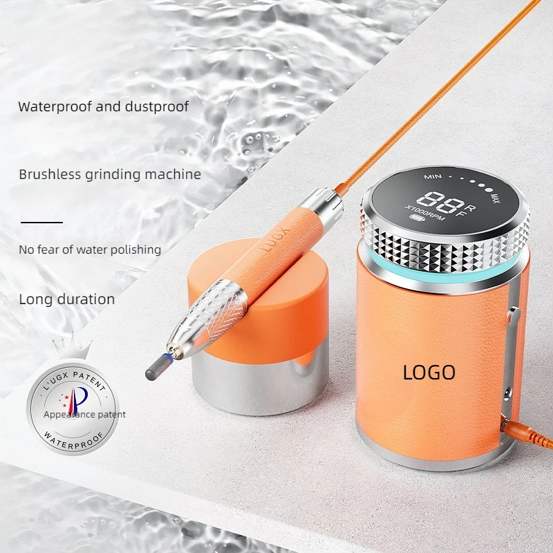 آلة إزالة طلاء الأظافر STLF آلة حفر الأظافر عالية الجودة 35000 دورة في الدقيقة المهنية القابلة لإعادة الشحن ماراثون مقاوم للماء