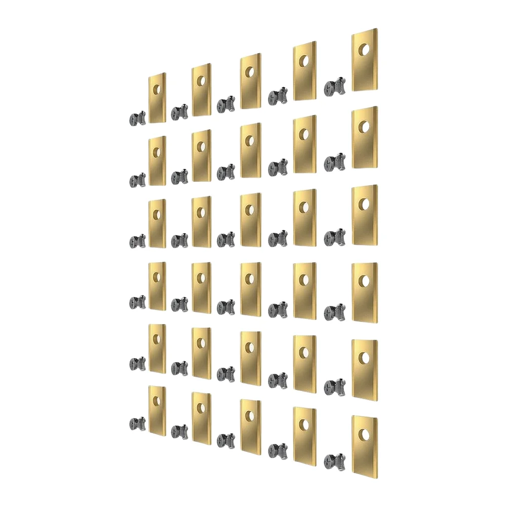 As Shown Robotic Mower Parts for Lawn Mower Screws Ultra Double-sided Edges Rustproof Mounting Hardware For Parkside Robotic