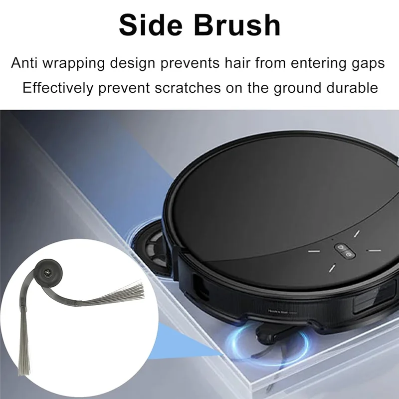 

-A14E 19PCS For Roborock Saros Z70 / G30 Space Vacuum Attachments Roller Side Brush Dust Bag Filters Mop Pads Accessories Kit