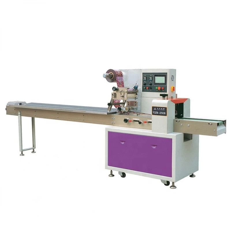 Fully Automatic Horizontal Wrapping Flow Pack Packing Machine Ice Cream Lolly Popsicle Packaging Machine