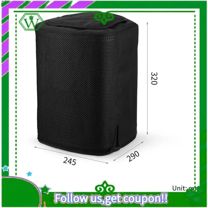 Reliable-For Bose S1 Pro+ Portable BT Speaker Cover Dustproof Mesh Cover Protective Case With Handle Flap Protective Dust Case