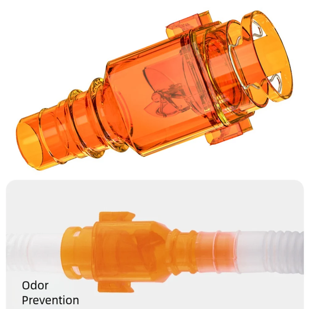 Check Valve for Airconditioner Choke Valve Backwater Bend Valve Efficient Flow Control HVAC Installation Friendly