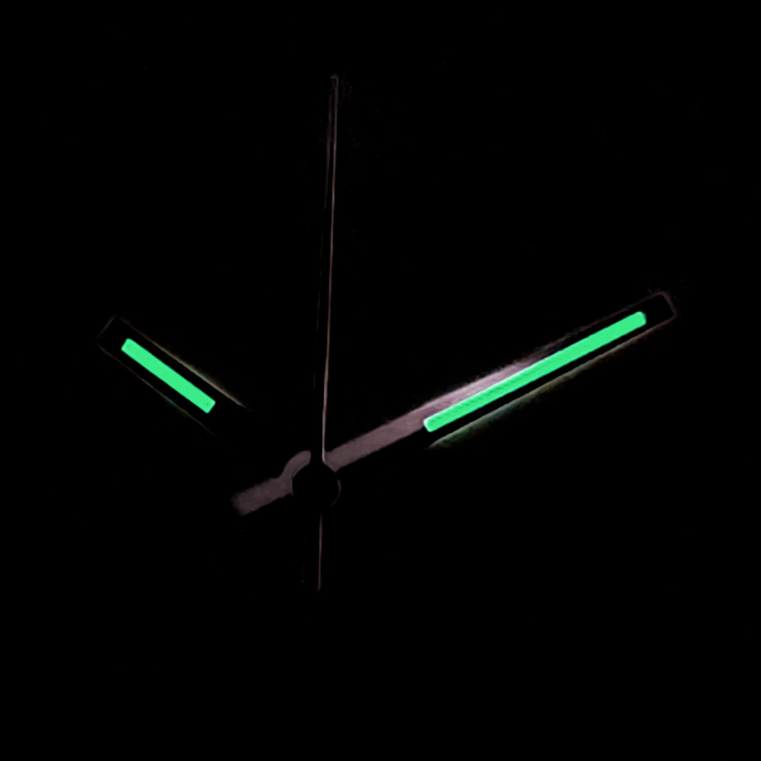 Modified watch accessories: hands, green luminescent logbook, silver, gold, rose, suitable for NH35/36 movements