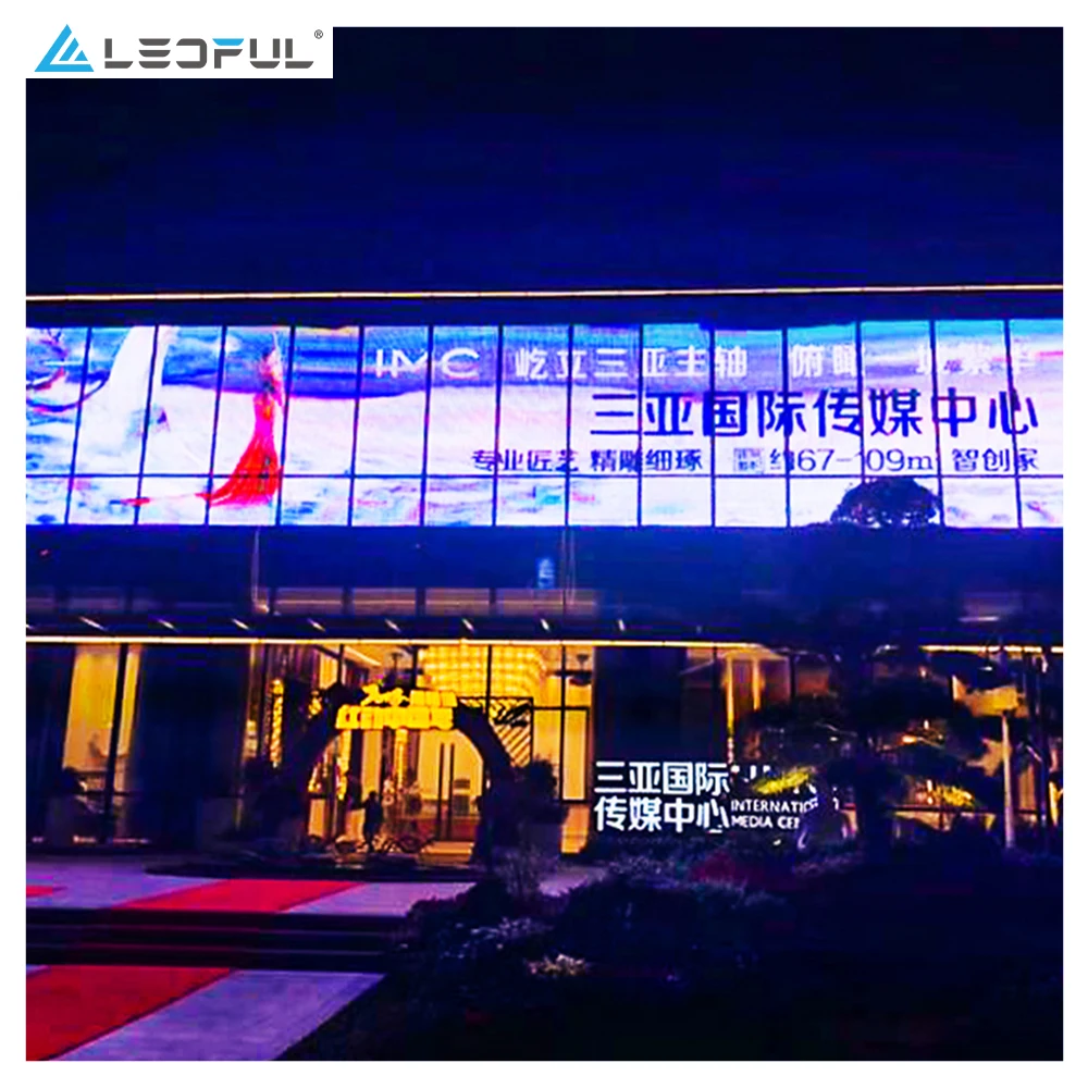 Pantallas LED パネル屋内屋外 P1.9 P2.8 P3.9 P5.2 P7.8 HD テレビ Transparente LED メッシュガラス Flim LED 表示画面
