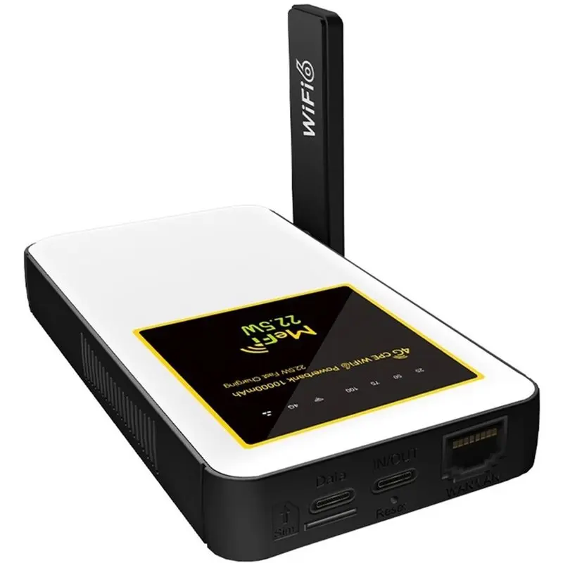 AB42-Wifi6 Portable 10000Mah 22.5W Quick Charge Signal Relay Device Data Transmitter Pocket Travel