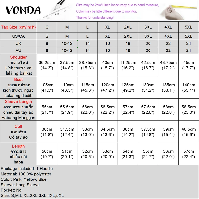 2025 Autumn Long Sleeve Hoodies Women Casual Color Match Tops Elegant Simple Sweatshirts Simple Loose Warm Blouse VONDA