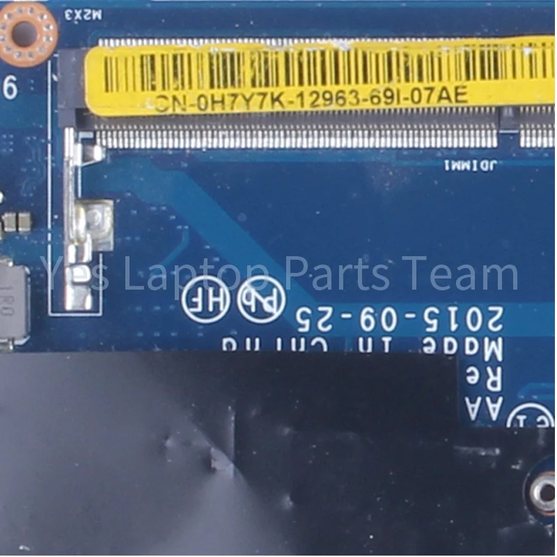 Imagem -05 - Laptop Motherboard para Dell Latitude 7280 E7280 Cn0h7y7k 100 Testado Aaz50 La-c451p