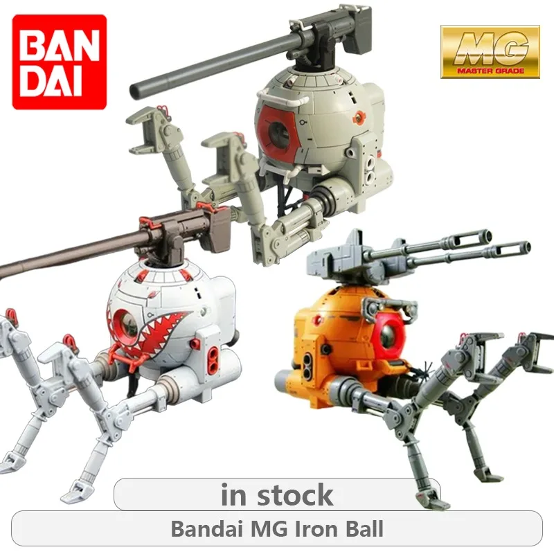 

BANDAI Original 1\100Master Grade Series RB-79K Iron Ball 08MS Squad Edition Фигурка в сборе Модель игрушки Подарки для мальчиков